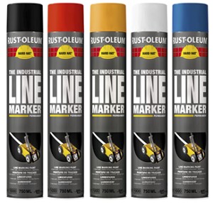 Spray do malowania linii HARD HAT 750 ml 